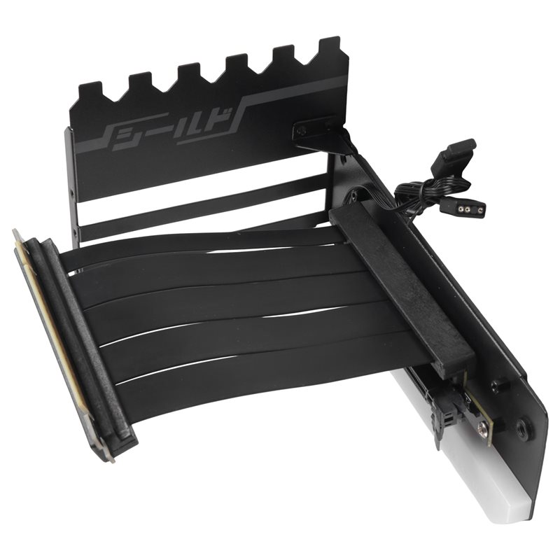 Pcie 4.0 X16 Riser Cable 90 Degree - 효율적인 수직 GPU 마운팅 브래킷, PCI-E