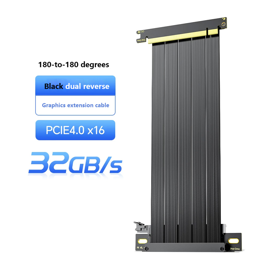 PCIe 3.0/4.0 X16 GPU 확장 라이저 케이 - Pcie 4.0 X16 Riser Cable 90 Degree 리뷰 및 가격
