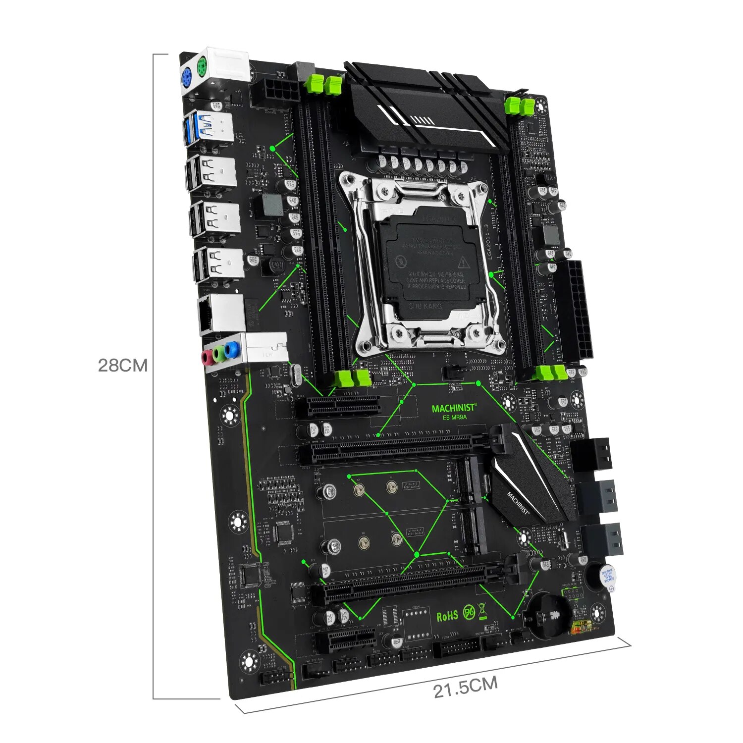마키니스트 E5 MR9A V1.0 X99 마더보드 LG - X99 Dual Cpu Motherboard Combo 리뷰 및 가격