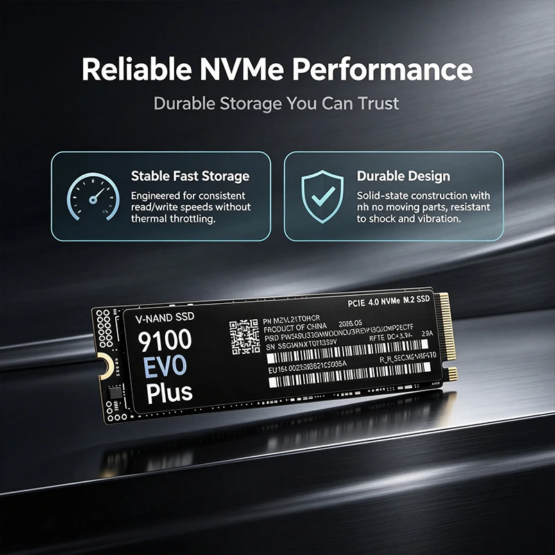 9100 EVO PLUS M.2 NVMe SSD – 초 - M.2 Nvme 4Tb Pcie 4.0 Ssd 리뷰 및 가격