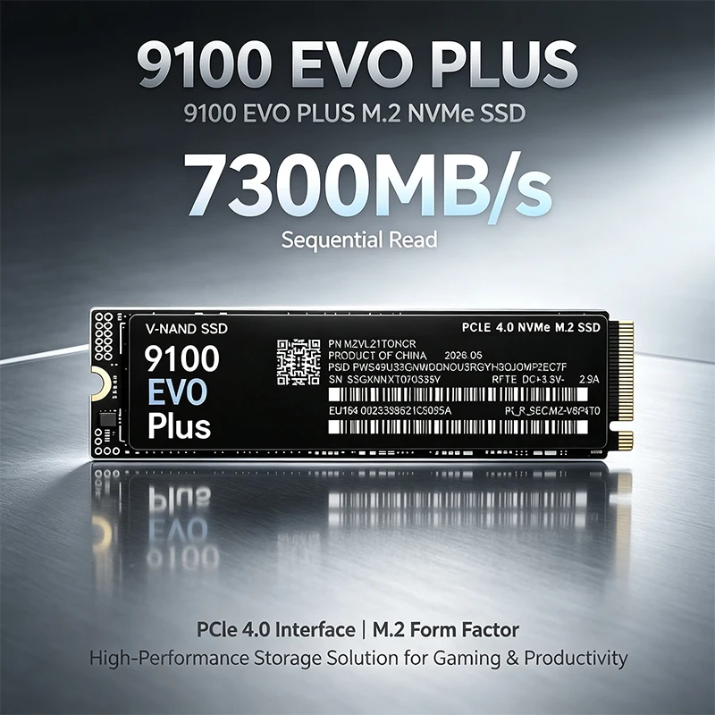9100 EVO PLUS M.2 NVMe SSD – 초 - M.2 Nvme 4Tb Pcie 4.0 Ssd 리뷰 및 가격